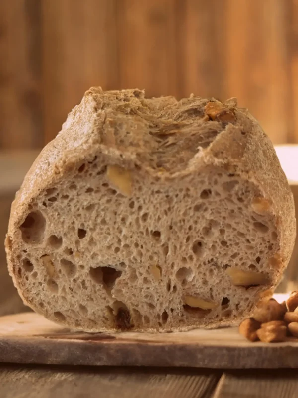 Gluten Free Raisin Walnut & Cinnamon Sourdough Country Bread