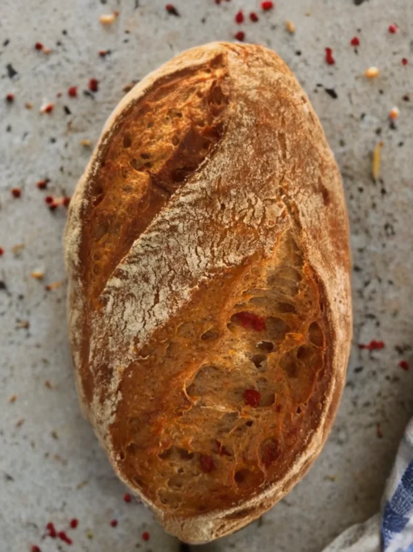 Gluten Free Sundried Tomato Sourdough Country Bread
